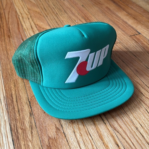 Vintage 7-Up Snapback / Trucker Style / 80s / 90s - Picture 4 of 6